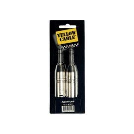 Adaptador de 1/4? Stereo macho a 2 XLR macho