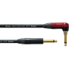 Cable de guitarra Silent jack recto/angulado 3 m
