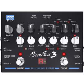 PREAMPLIFICADOR MICROBASS PROFESSIONAL - 2 CANALES