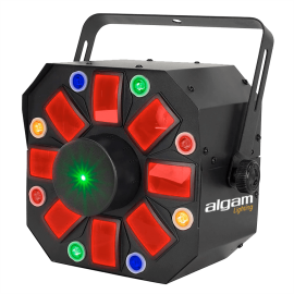 Proyector Led Laser combo 3 en 1 - derby, estroboscópio y láser