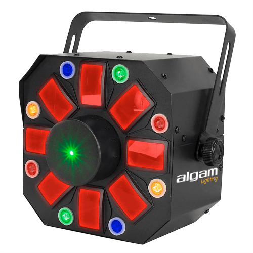 Proyector Led Laser combo 3 en 1 - derby, estroboscópio y láser