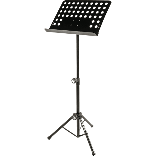 SOPORTE ATRIL ORQUESTA METAL (PERFORADO) CON FUNDA