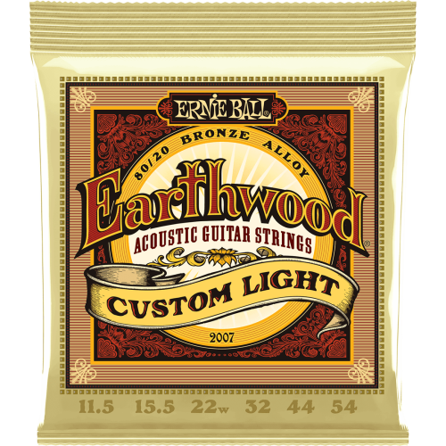 JUEGO ACÚSTICA EARTHWOOD 80/20 BRONZE LIGHT 11.5-54