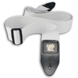 CORREA GUIT/ BAJO POLYPRO - BLANCA