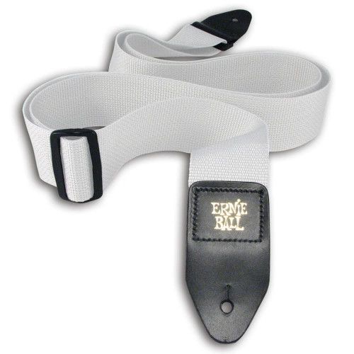 CORREA GUIT/ BAJO POLYPRO - BLANCA