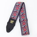 CORREA GUIT/ BAJO JACQUARD POLYPRO - ""ROYAL BLOOM