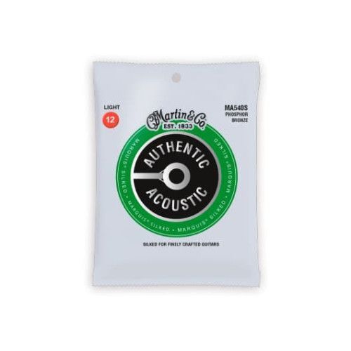 JUEGO ACÚSTICA AUTHENTIC SILKED PHOSPHOR BRONZE 92/8 LIGHT 12-54