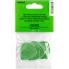 PACK 12 PÚAS TORTEX FLOW -  0,88 MM