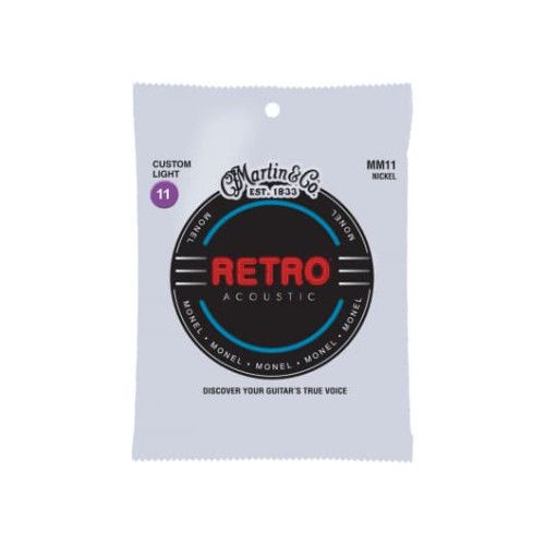 JUEGO ACÚSTICA RETRO MONEL CUSTOM LIGHT 11-52