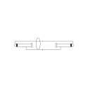 Cable de guitarra jack 6 m recto/acodado