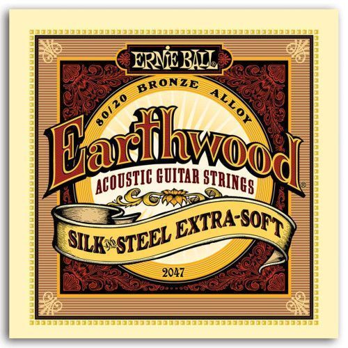 JUEGO ACÚSTICA EARTHWOOD 80/20 BRONZE SILKSTEEL XSOFT10-50