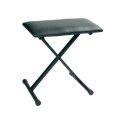 Asiento ajustable para teclado. Color negro