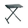 Asiento ajustable para teclado. Color negro
