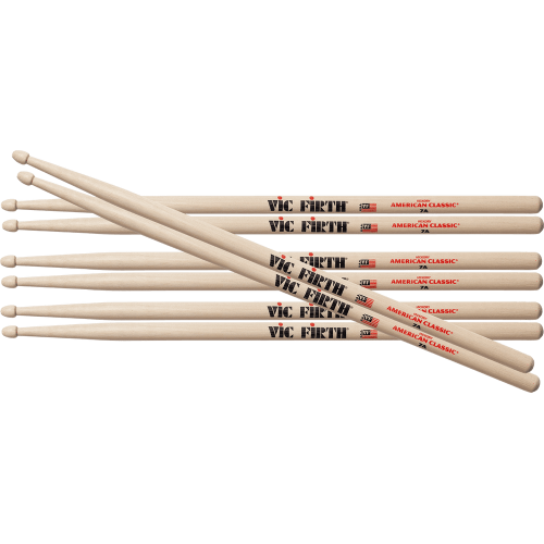 BAQUETAS VF AMERICAN CLASSIC® 7A (PACK 3 +1)
