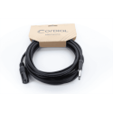 Cable de audio jack XLR/mono macho 10 m
