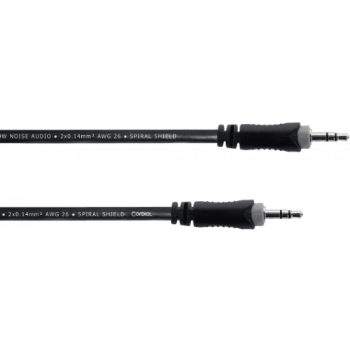 Cable de audio minijack estéreo de 3 m