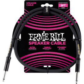 CABLE EB ALTAVOZ JACK-JACK SS 0,91 m - Negro