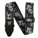 CORREA EB GUIT/ BAJO JACQUARD - WHITE BLOSSOM