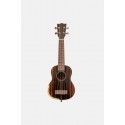 Ukelele Soprano Bones SP330S Ébano + Funda