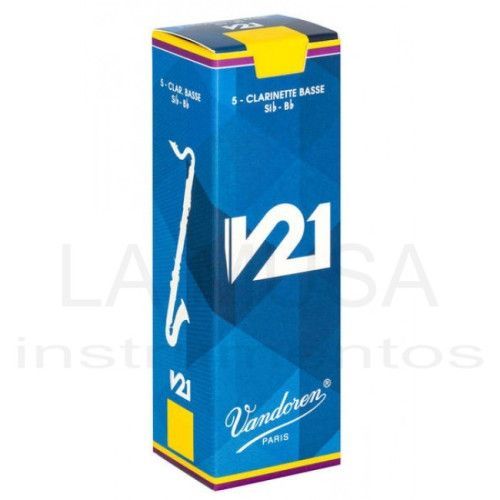 Caña Clarinete Bajo Vandoren V21 4