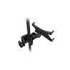 Soporte universal para iPads y tablets que se coloca en un pie de micrófono IKLIP