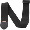 CORREA GUIT/BAJO NYLON CON PORTA-PÚAS - NEGRO