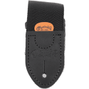 CORREA GUIT/BAJO NYLON CON PORTA-PÚAS - NEGRO