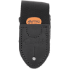 CORREA GUIT/BAJO NYLON CON PORTA-PÚAS - NEGRO