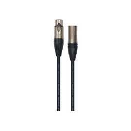 Cable de 6 metros de largo. Ideal para micrófonos. Conectores Neutrik. XLR macho a XLR hembra