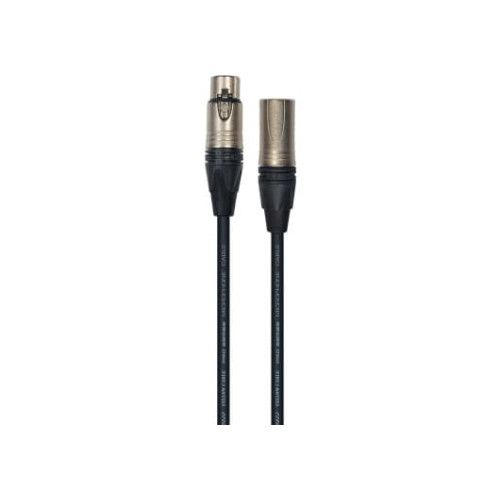 Cable de 6 metros de largo. Ideal para micrófonos. Conectores Neutrik. XLR macho a XLR hembra