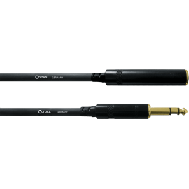 Cable de audio estéreo jack macho/jack hembra 3 m