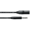 Cable de audio jack mono/XLR hembra de 5 m