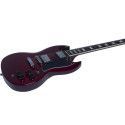 Guitarra eléctrica Eko Starter DV300 tipo SG - Roja