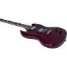 Guitarra eléctrica Eko Starter DV300 tipo SG - Roja
