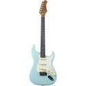 Guitarra eléctrica Eko Starter ST300 tipo Strat - Azul Daphne