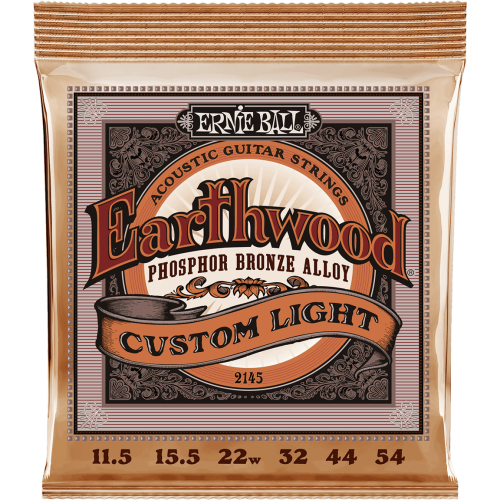 JUEGO ACÚSTICA EARTHWOOD 92/8 PHOSPHOR BZ. LIGHT 11,5-54