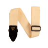 CORREA GUIT/ BAJO POLYPRO - CREMA & NEGRO