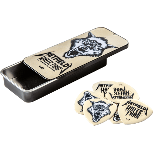 PÚAS JAMES HETFIELD WHITE FANG / CAJA DE 6 UNIDADES - 1MM