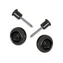 BOTÓN CORREA STRAPLOK® FLUSH MOUNT (PAR) - NEGRO