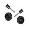 BOTÓN CORREA STRAPLOK® FLUSH MOUNT (PAR) - NEGRO