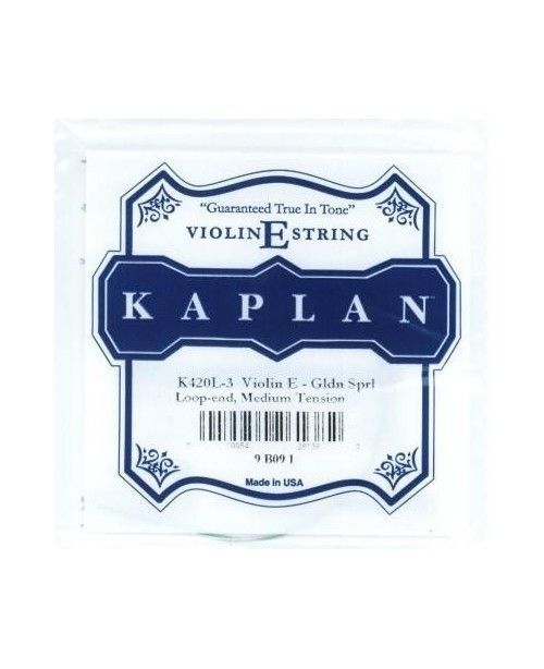 Cuerda Violín Kaplan Spiral Solo Mi Lazo K301W