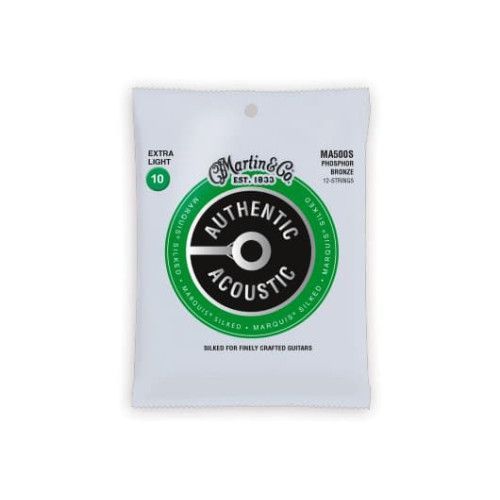 JUEGO ACÚSTICA AUTHENTIC SILKED 92/8 PHOSPHOR BRONZE 12St EXTRA LIGHT 10-47