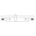 Cable de audio jack estéreo de 2,5 m