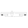 Cable de audio jack estéreo de 2,5 m