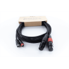 Cable de audio doble XLR/RCA hembra 3 m