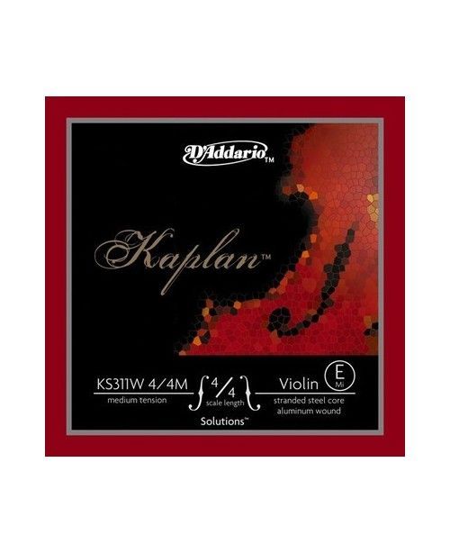 Cuerda Violín D'Addario Kaplan Solutions MI  KS311W