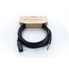 Cable de audio XLR macho / jack estéreo - 6 m