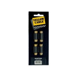 Adaptador de 2 RCA hembra a 2 RCA hembra