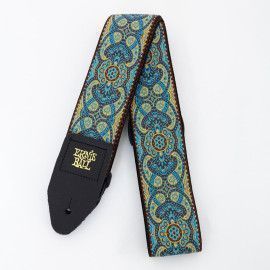 CORREA GUIT/ BAJO JACQUARD POLYPRO - "IMPERIAL PAISLEY"