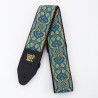 CORREA GUIT/ BAJO JACQUARD POLYPRO - ""IMPERIAL PAISLEY